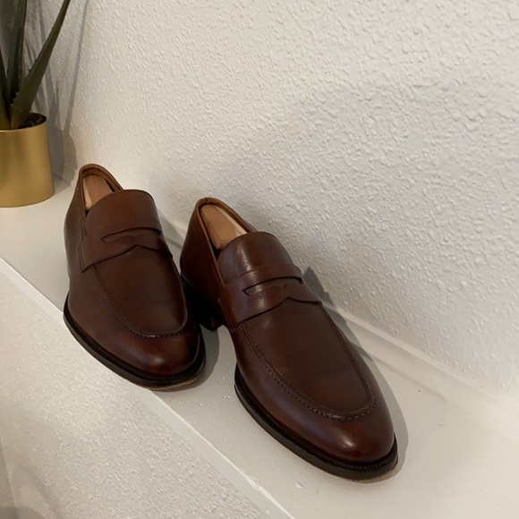 Magnanni 'Blas' Penny Loafer brown color size 10 - Picture 5 of 11